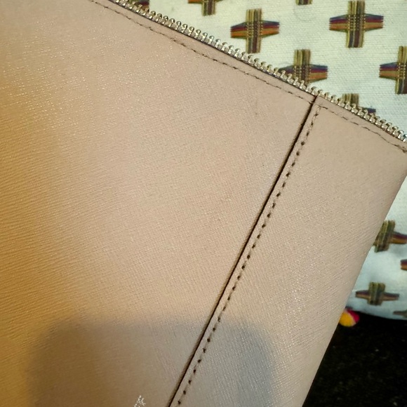 Rebecca Minkoff Nude Envelope Clutch w/ Zipper Trim - Picture 3 of 6